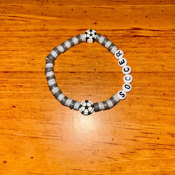 Soccer (Sports) Heishi Bracelet - Picture 5 of 10